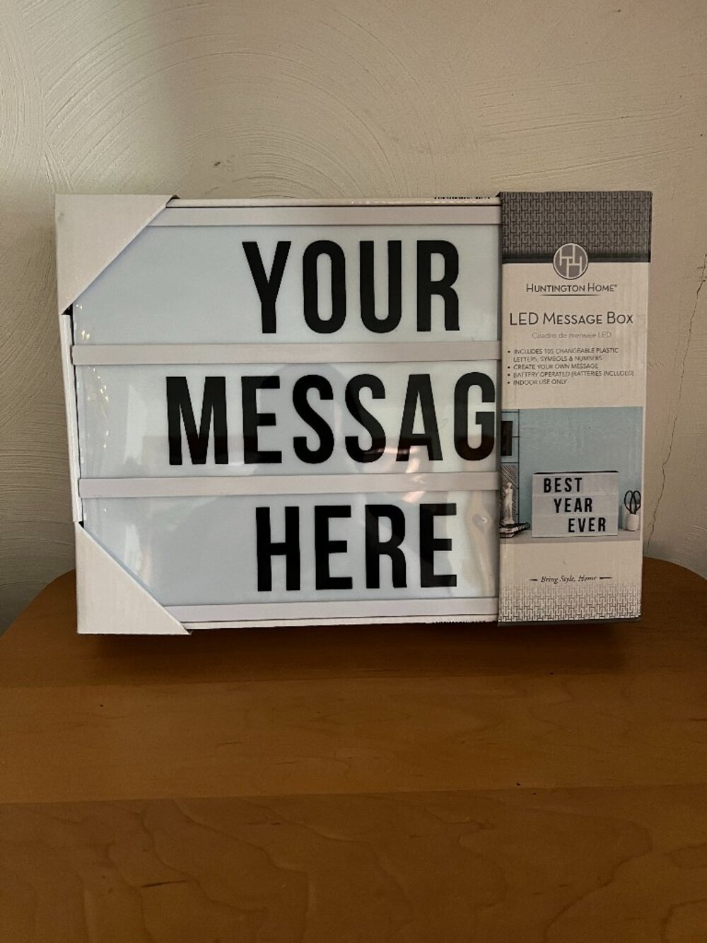 LED Message Box Brand New in Box